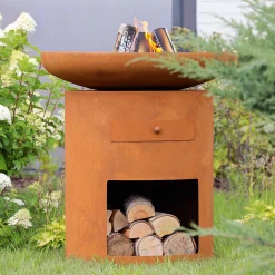 BUSCHBECK Grillsäule Sioux rostoptik
