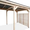 Carport Austria - Rückwandelement
