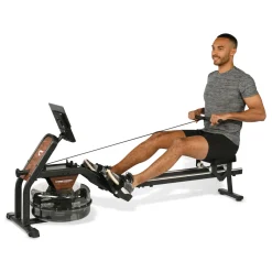 CHRISTOPEIT Ergometer Wasserrudergerät Garda