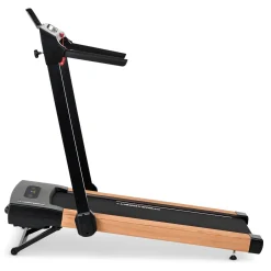 CHRISTOPEIT Laufband 2 in 1 Holzoptik