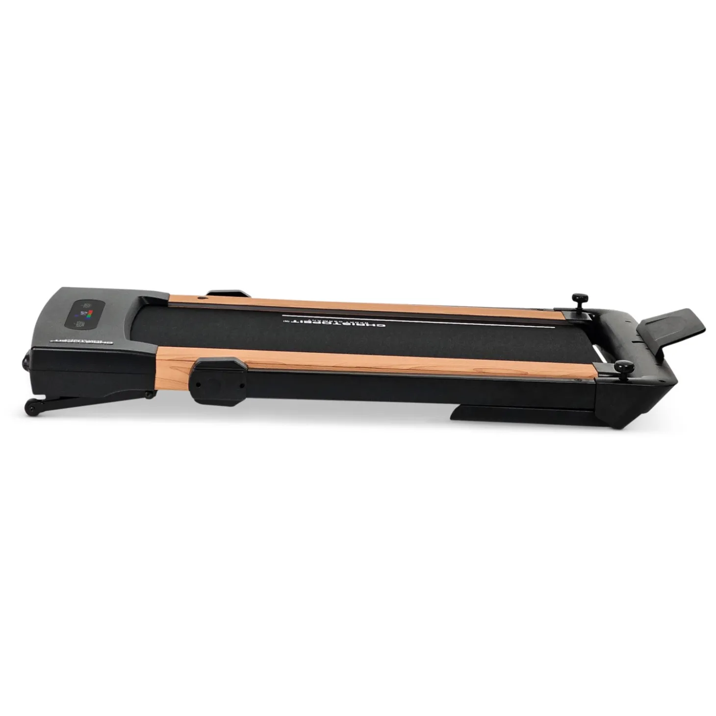 CHRISTOPEIT Laufband 2 in 1 Holzoptik
