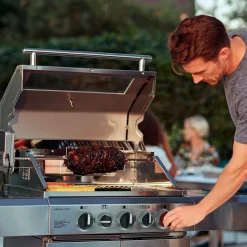 ENDERS Gasgrill Kansas Pro 3 SIK Turbo II inkl. Wetterschutzhülle