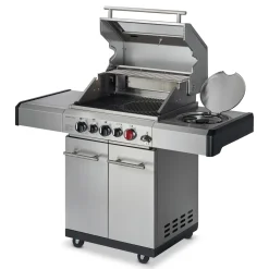 ENDERS Gasgrill Kansas Pro 3 SIK Turbo II inkl. Wetterschutzhülle
