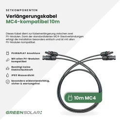 GREEN SOLAR Mini-PV-Anlage 3.000 W mit 2,67 kWh Anker Solix 3 Speicher
