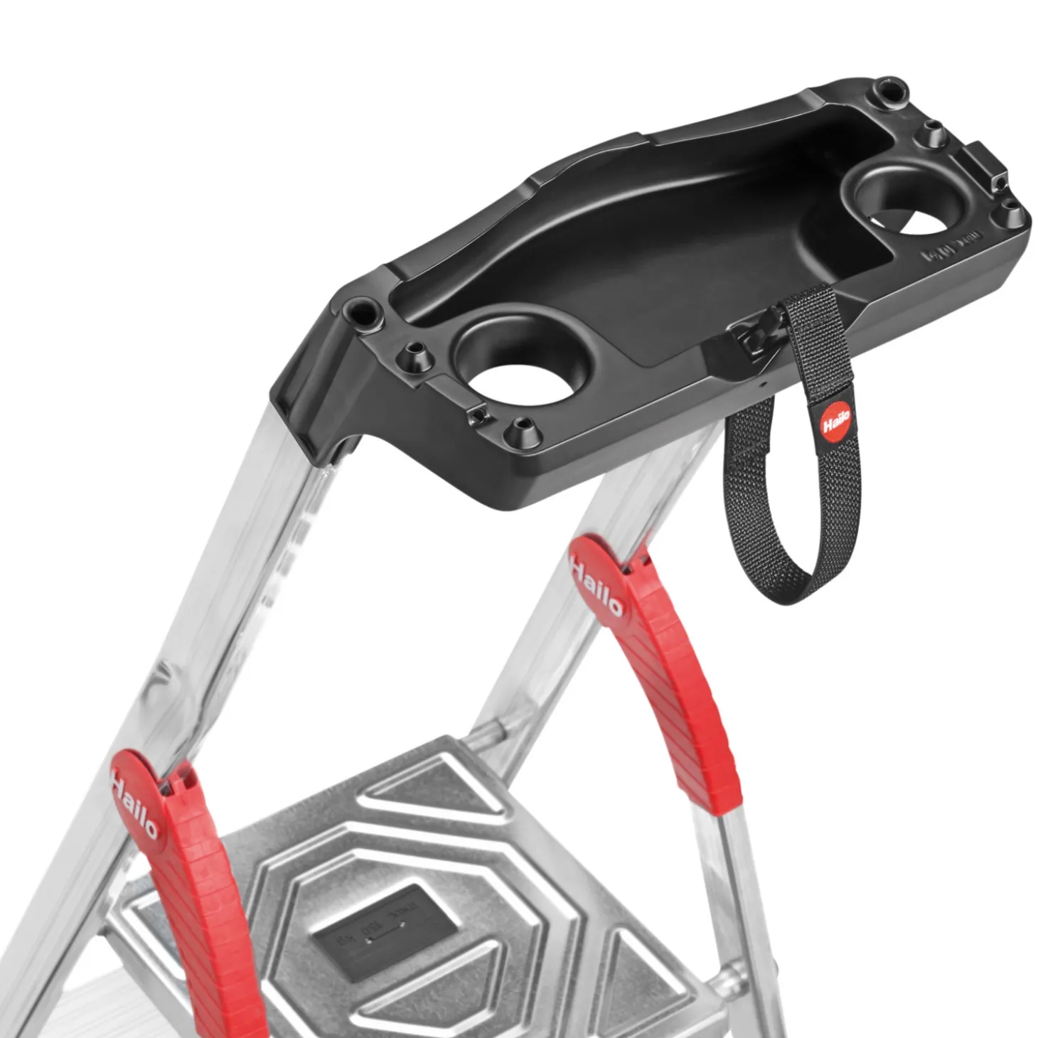 HAILO Sicherheits-Stehleiter L80 mit 5 Stufen
