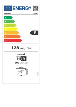 HISENSE 85“ (215 cm) 4K Ultra HD Smart TV