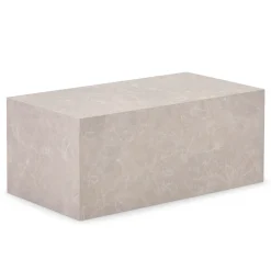 HOME DELUXE Couchtisch Marmor AMIRI L beige