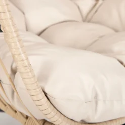 HOME DELUXE Hängesessel - 2 Sitzer beige