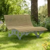 HOME DELUXE NIRA Wellenliege - Teak