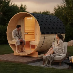 HOME DELUXE Outdoor Saunafass LAHTI DELUXE L