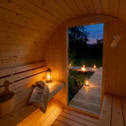 HOME DELUXE Outdoor Saunafass LAHTI DELUXE L