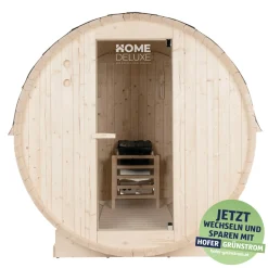 HOME DELUXE Outdoor Saunafass LAHTI L