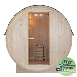 HOME DELUXE Outdoor Saunafass LAHTI M