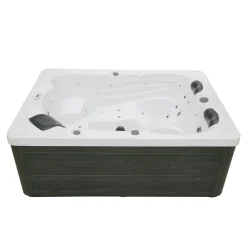 HOME DELUXE Outdoor Whirlpool White Marble Deluxe