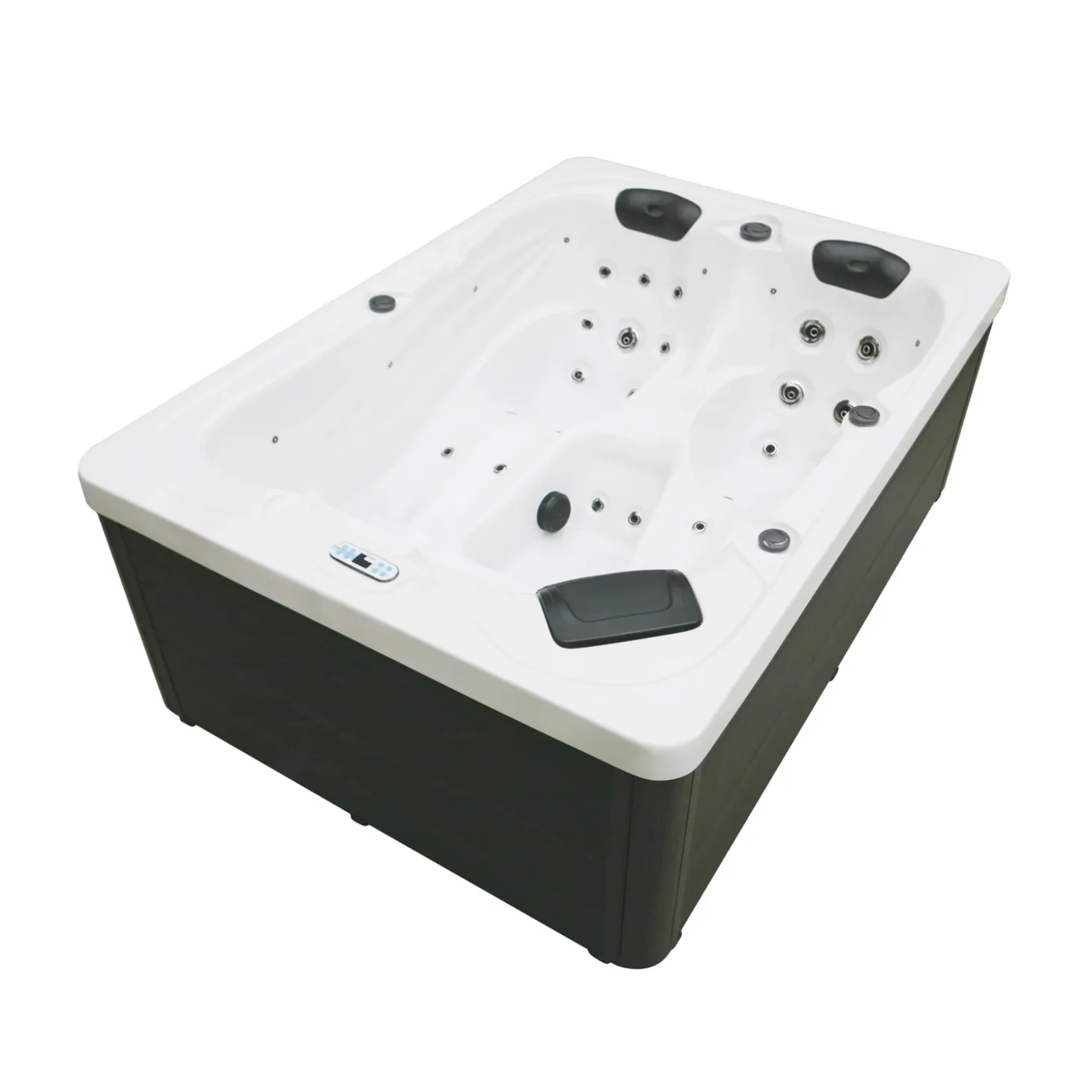 HOME DELUXE Outdoor Whirlpool White Marble Deluxe