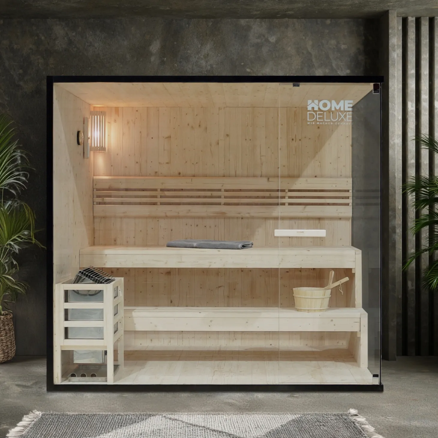 HOME DELUXE Sauna SHADOW XL