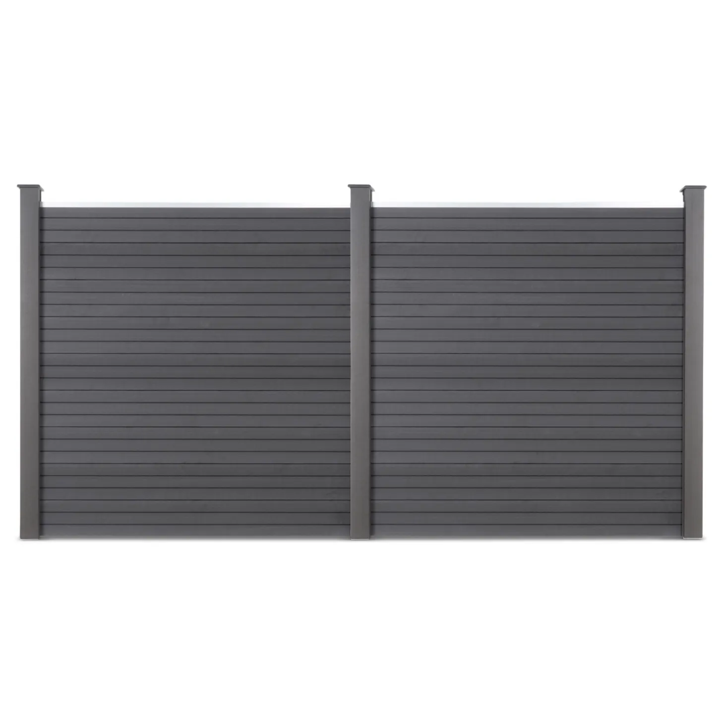 HOME DELUXE Sichtschutzzaun CALLADO - 2 Elemente & 3 Pfosten