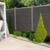 HOME DELUXE Sichtschutzzaun CALLADO 1x Element, 2x Pfosten