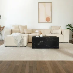 HOME DELUXE Sofa Verona - L, beige