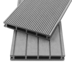 HOME DELUXE Terrassendielen SAMANA hellgrau 10m²