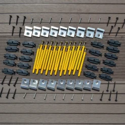 HOME DELUXE Terrassendielen Samana, dunkelbraun