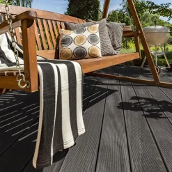 HOME DELUXE Terrassendielen anthrazit 10m²