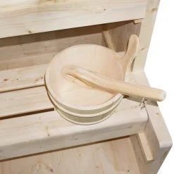 HOME DELUXE Traditionelle Sauna SHADOW L
