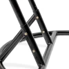 HOME DELUXE TWIN DELUXE Polyrattan Hängesessel mit Regenabdeckung Schwarz