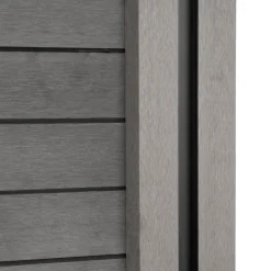 HOME DELUXE WPC Sichtschutzzaun CALLADO - 4 x Element + 6 x Pfosten