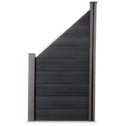 HOME DELUXE WPC Sichtschutzzaun Schrägelement Callado
