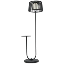 LECO Stehlampe mit Ablagetisch, Anthrazit