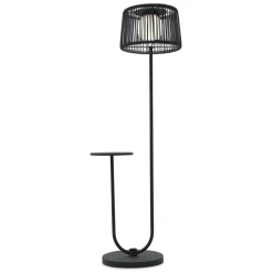 LECO Stehlampe mit Ablagetisch, Anthrazit