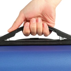 MONZANA Hartschalenkofferset Essential, 4-teilig, Blau