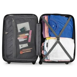 MONZANA Hartschalenkofferset Essential, 4-teilig, Schwarz
