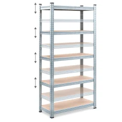 MONZANA Schwerlastregal 875 kg 2er Set 180 x 90 x 40 cm