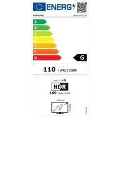 SAMSUNG 65"(163cm) Crystal UHD 4K DU7170 Tizen OS™ Smart TV