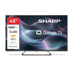 SHARP 43“ (108cm) 4K Ultra HD QLED Google TV™