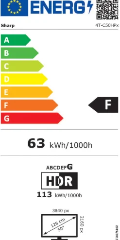 SHARP 50“ (126cm) 4K Ultra HD QLED Google TV™