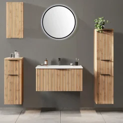 Waschtisch 80 cm schwarz